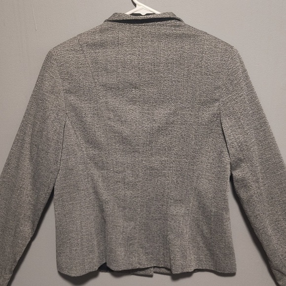 Franco Mirabelli Women's 10 Gray Suit  Jacket - Picture 9 of 9